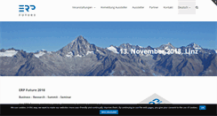 Desktop Screenshot of erp-future.com